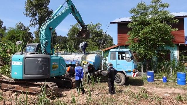 Mitsubishi 6D14 160แรงม้า ยกแท้งน้ำออกไปแปลงเป็นรถดั้ม kobelco sk 135 sr ขายแท้งค์ #พยัคฆภูมิพิสัย смотреть онлайн