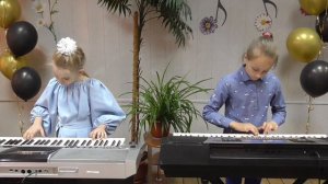 Сушилина Диана, Масленникова Светлана. Рус. нар. песня «Я на горку шла»