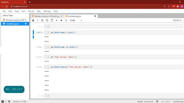 Convert nested dictionary to pandas DataFrame смотреть онлайн