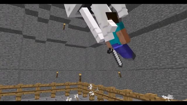 Monster School Combat Minecraft Animation смотреть онлайн