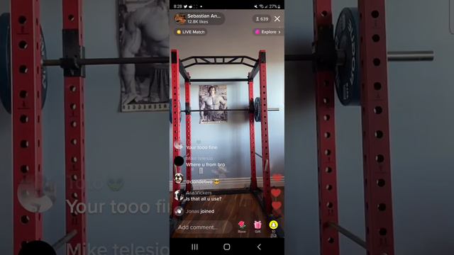 sebastian anderson live on tiktok смотреть онлайн