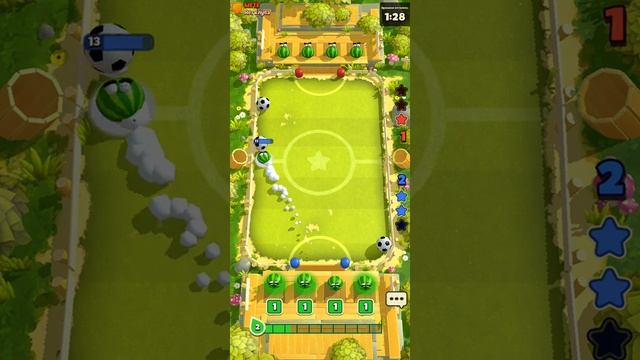 арбузный турнир в игре Rumble Start футбол смотреть онлайн