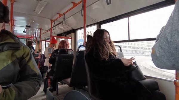 ПОЕЗДКА на БКМ 321 (БОРТ. 4681) 58 маршрут