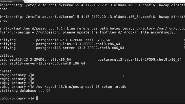 PostgreSQL 13.3 Installation and Validation on Oracle Linux 8.4 [Step-By-Step Process] смотреть онлайн