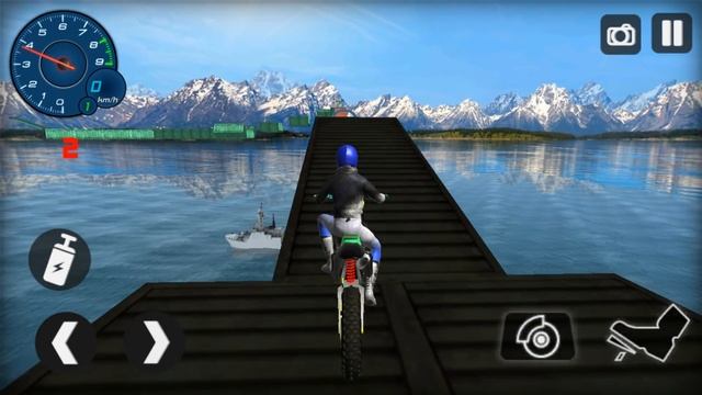 Bike Racing Games - Crazy Bike Impossible 3D Tracks - Gameplay Android free games смотреть онлайн