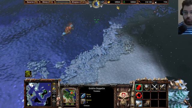 WarCraft 3 Reforged Tides of Darkness №12 Захват Каэр Дарроу и истребление юдишек и остроухих смотреть онлайн