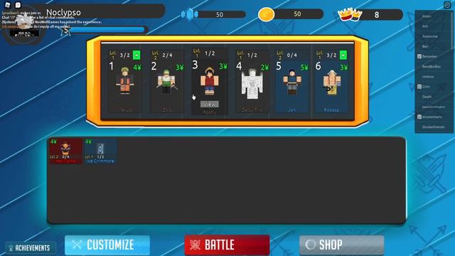 Anime Royale⭐ The New Anime Strategy Game On Roblox смотреть онлайн