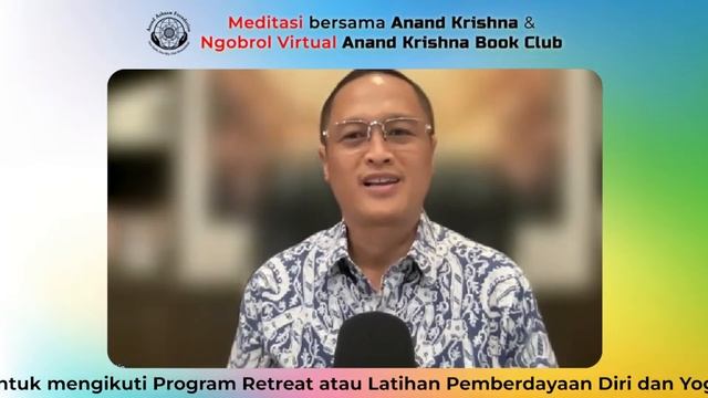 31 Oktober 2023 | Meditasi Bersama Anand Krishna & Friends, Ngobrol Virtual Anand Krishna Book Club смотреть онлайн
