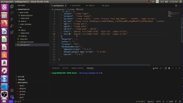 Google Apps Script WEB APP With React JS and Router EP 02 смотреть онлайн