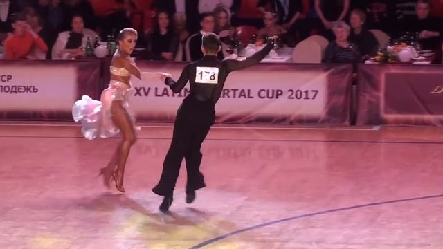 World Open Latin Final Solo Jive Maxim Stepanov - Ksenya Rybina