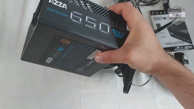 AZZA PSAZ 650W ARGB NEW - Alimentation PC 650W 80+ Bronze RGB - Déballage et mise en route смотреть онлайн