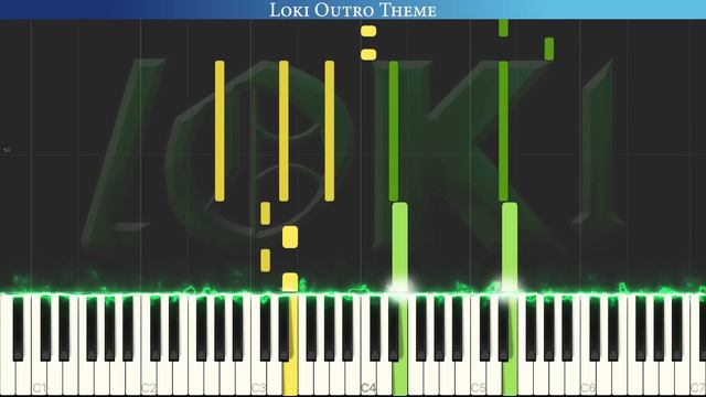 Loki Episode 1 Theme (TVA) | Piano Tutorial смотреть онлайн