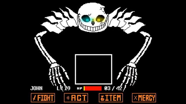 Что стобой Санс? Undertale ULTRA SANS FIGHT смотреть онлайн