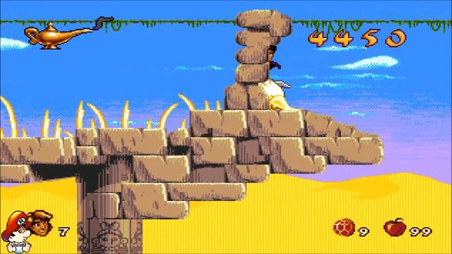 Aladdin (Sega) - Пустыня #2 смотреть онлайн