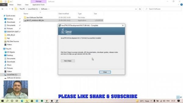 How to Download & Install JDK 17 - JAVA
