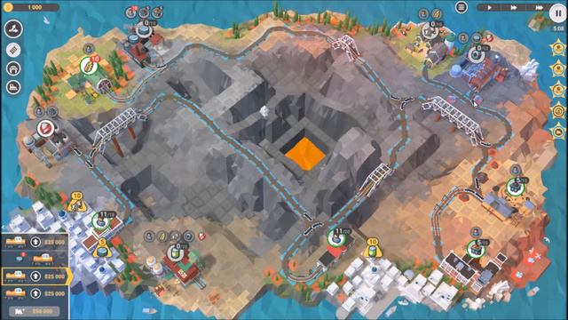 Train Valley 2. Level 34. The Volcano. смотреть онлайн