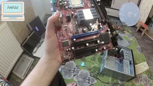 MSI G31TM-P21 (MS-7529), 9600gt, e5300 / чистка, замена HDD, неудачное восстановление данных смотреть онлайн