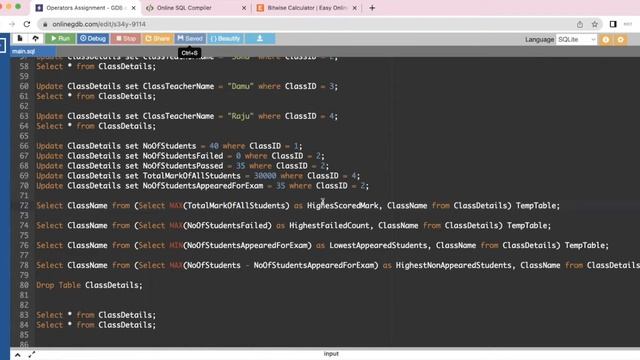 SQL - DBMS (With Practice Questions) | ONE CODE ONE DAY SERIES | EPISODE - 34 смотреть онлайн