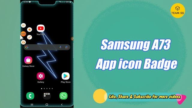 Samsung Galaxy A73 App icon Badge || Galaxy icon badge not showing (SM-A736B) смотреть онлайн