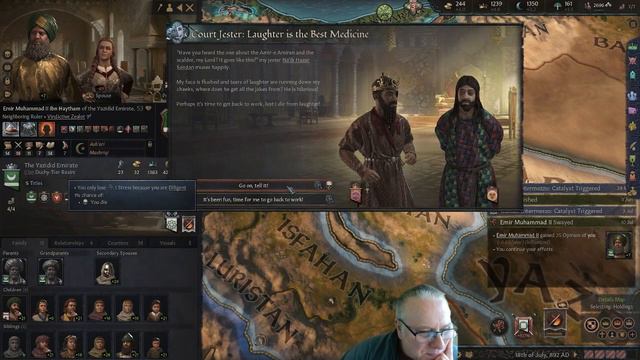 Rostum I - Persian DLC - Crusader Kings 3 - First Go Episode 6 смотреть онлайн