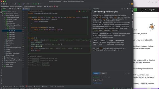 Atomic Kotlin Course - Visibility смотреть онлайн
