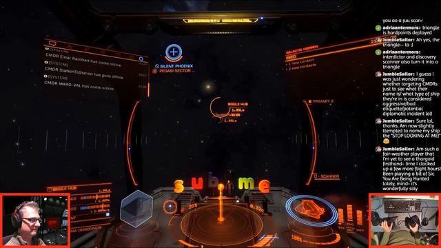 ELITE DANGEROUS: Mysterious Stranger with CMDR Adidane смотреть онлайн