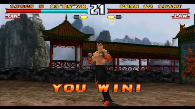 "Spinning Kick Of Doom !!" - Tekken 3 : Jin Kazama Arcade Mode смотреть онлайн