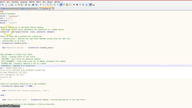 How To Use PHP MySQLi To Create and Manage A MySQL Database Part 2 смотреть онлайн