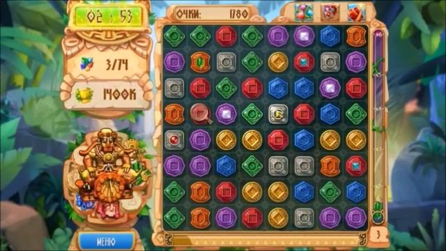 Game the Treasures of Montezuma 5, video levels 52-53 смотреть онлайн