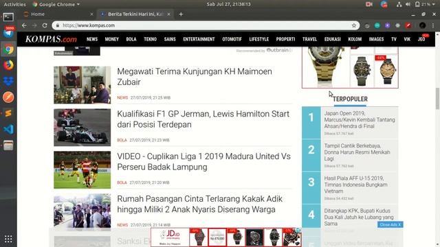 Scrap Kompas dengan Python Part 1 смотреть онлайн