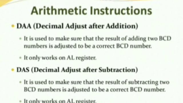 UNIT 2 - Part 1 Instruction set of 8086 смотреть онлайн