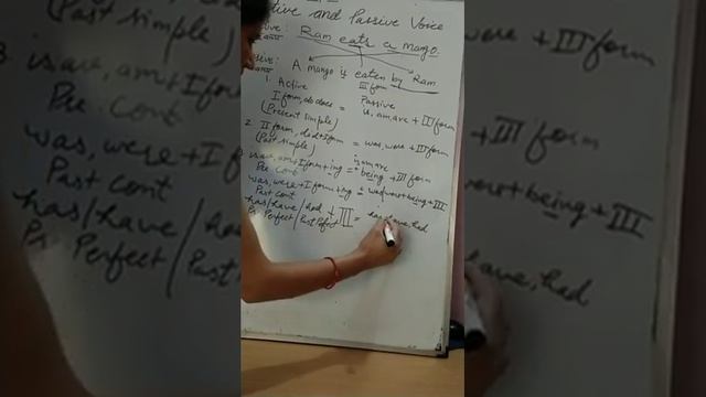 Active and Passive voice (simple sentences) смотреть онлайн