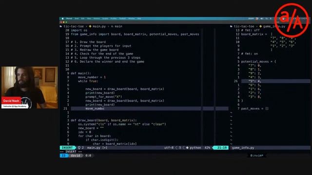 Python Project for Beginners: Python Tic-Tac-Toe Game Tutorial смотреть онлайн