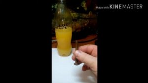 Как удалить ржавчину на болту с помощью лимоной кислоты.