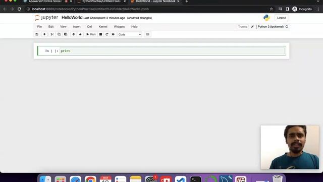 Write a program to print Hello World in Python смотреть онлайн