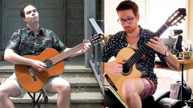 Mauro Giuliani | Op. 116 No. 1 | Classical Guitar Duet смотреть онлайн