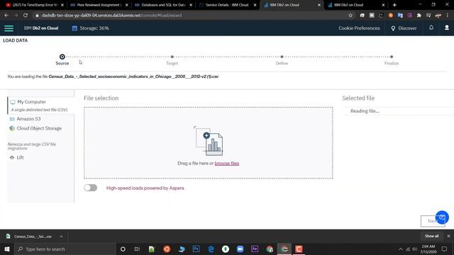 IBM Db2 CLOUD - LOAD DATA/DATASET - FIX LOAD DATA ERROR смотреть онлайн