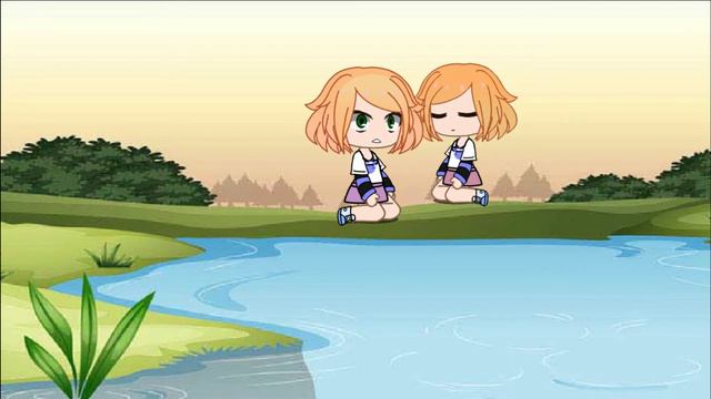 Отражение в воде меме гача клуб. смотреть онлайн