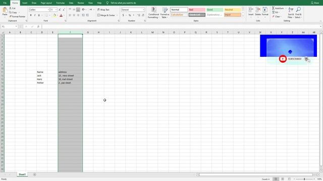 3 methods to change the column width / Excel tutorial / Basic Excel for beginners смотреть онлайн