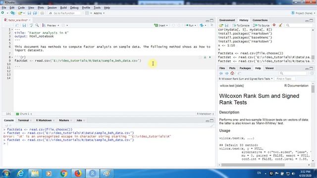 Factor Analysis: Part 1 смотреть онлайн