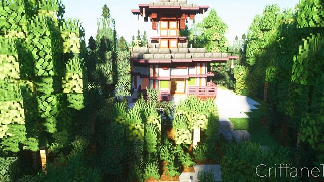 Японский сад Краснодар в MINECRAFT