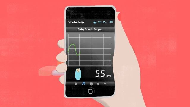 SafeToSleep Infant Breathing and Sleep Monitor - Clinicall Validated смотреть онлайн