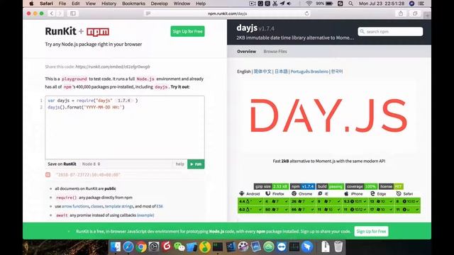 npm dayjs смотреть онлайн