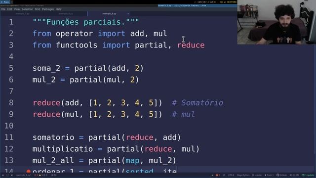 Minissérie Pythonica: Funções #9 - Funções parciais (functools) смотреть онлайн