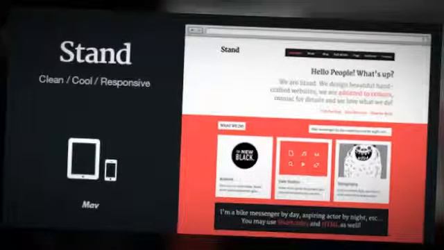 Stand: Responsive Agency Portfolio WordPress Theme + Download смотреть онлайн