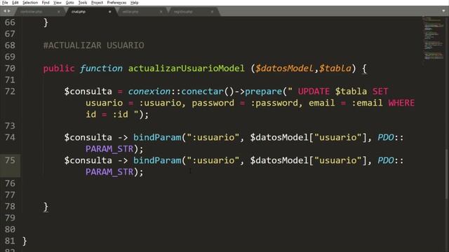 Crud con el patrón mvc en php parte 9 (Actualizar usuarios) смотреть онлайн