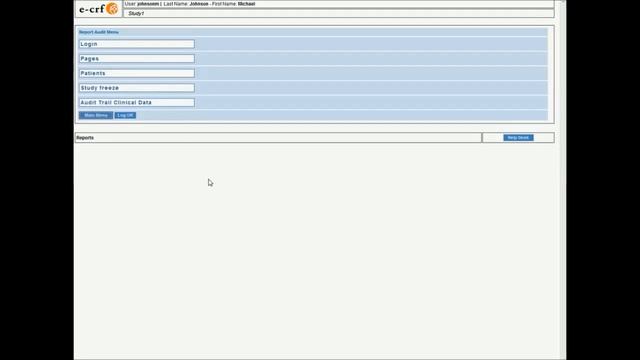 E-CRF platform - Audit Trail смотреть онлайн