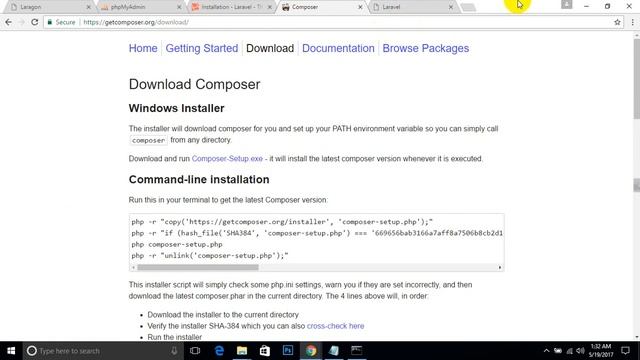 composer installlation смотреть онлайн