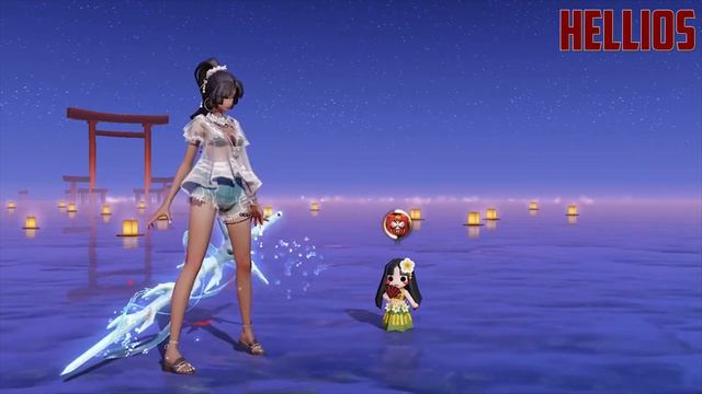 Yoto Hime Summer Wind Series Skin: Ocean Coral | Onmyoji Arena смотреть онлайн