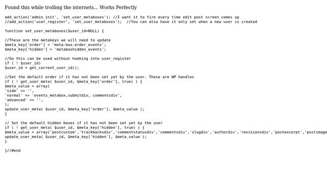 Wordpress: lock meta box position on post edit screen for contributors (2 Solutions!!) смотреть онлайн